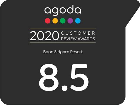 Agoda 2020 Customer Review Awards | Baan Siriporn Resort - Samut Songkhram , Amphawa