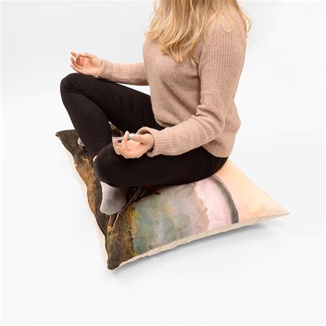 Custom Meditation Pillow. Personalised Meditation Pillows