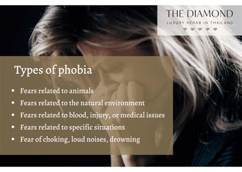 5 different types of phobia - The Diamond Rehab Thailand