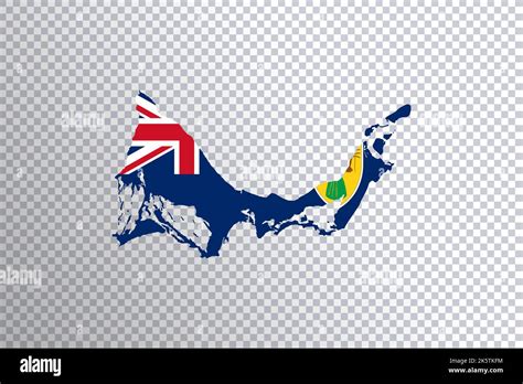 Turks and Caicos Islands flag on map, transparent background, Clipping ...