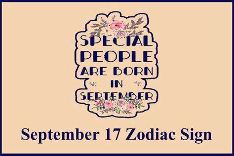 September 17 Zodiac Sign, September 17th Zodiac, Personality, Love, Compatibility, Career ...