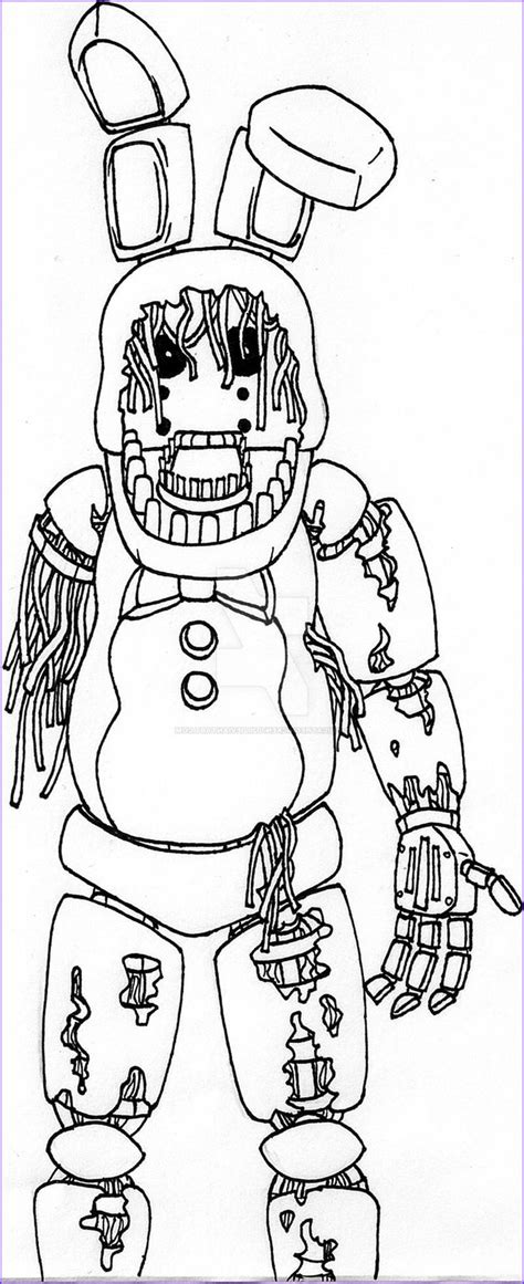 Fnaf Coloring Pages Printable