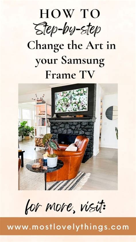 Step-by-Step Guide to Art Mode on Samsung Frame TV | Most Lovely Things | Framed tv, Samsung ...