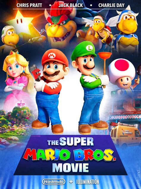 poster remake of The Super Mario Bros. Movie (1993) | The Super Mario Bros. Movie (2023 Film ...