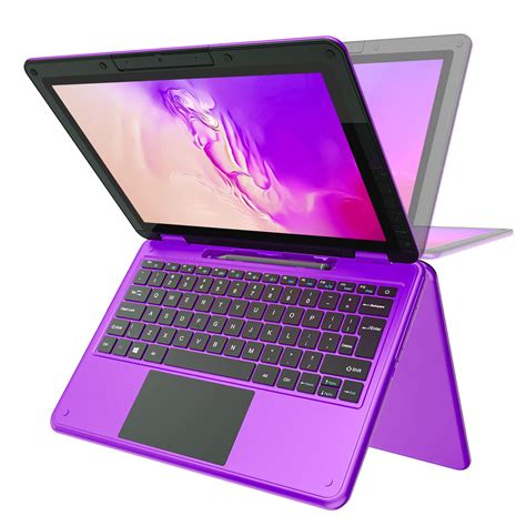 Buy AWOW 11.6" Laptop, 2 in 1 Windows 10 Laptop, FHD Kids Laptop, Intel 4 Core Celeron N4120 ...