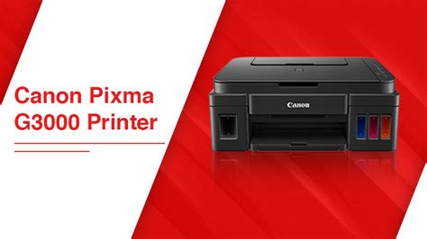 Install Multifunctional Canon Pixma G3000 Printer Driver