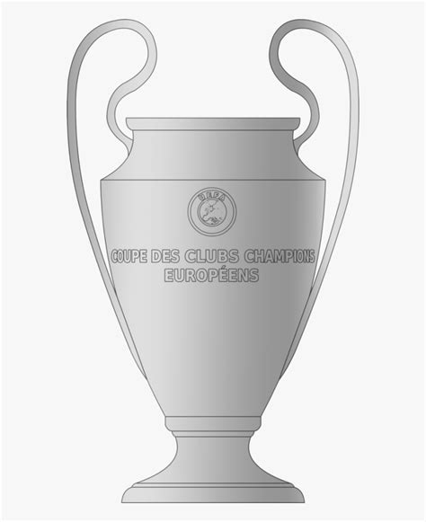 Cup Vector Clipart Psd - Champions League Trophy Drawing , Free Transparent Clipart - ClipartKey