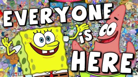 Every Spongebob Character EVER! - YouTube