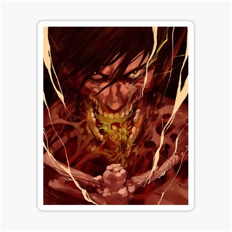 "Attack On Titan " Sticker for Sale by SamanthaB44954 | Redbubble