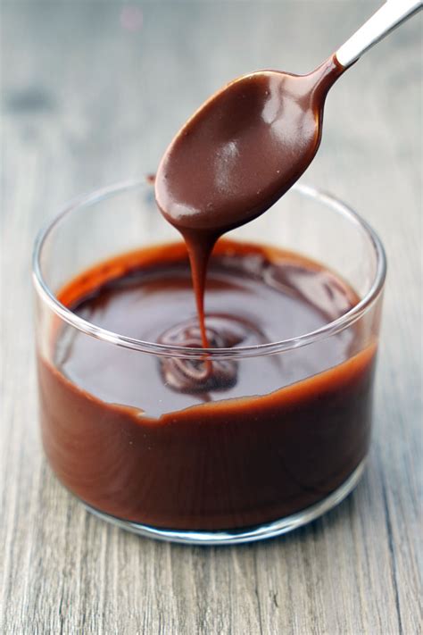 Chocolate Sauce Recipe for Plating, Dipping & Drizzling | DessArts