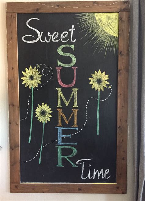 Pin by behlulocak on chalkboard in 2020 | Summer chalkboard art, Chalkboard art, Chalkboard decor