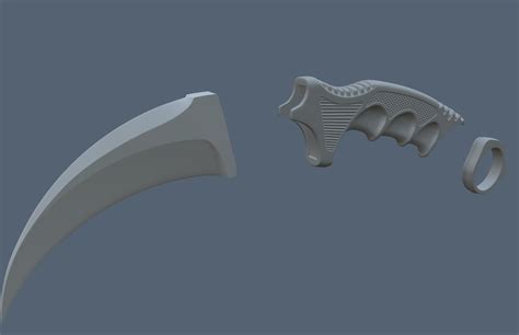 printable models of karambit knife 3D Model 3D printable STL | CGTrader.com