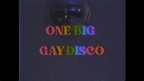 One Big Gay Disco - Louis La Roche