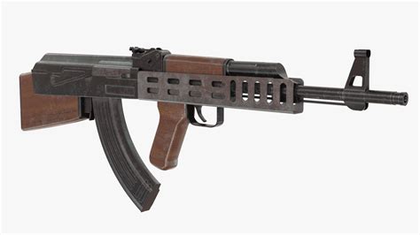 3D AK-47 Bullpup - TurboSquid 2037290
