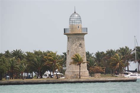 Boca Chita Lighthouse, Florida. This is unchartered in a small key in Biscayne Bay. | Florida ...