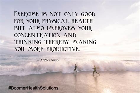 Exercise is not only good for your Physical health but also improves your Concentration and ...