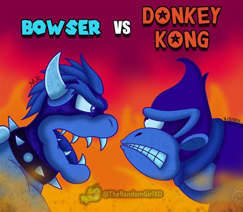 Bowser Vs Donkey Kong Godzilla Vs. Kong