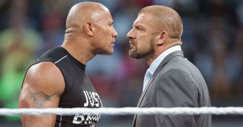 Triple H Reveals Why His WrestleMania Match With The Rock Never Happened