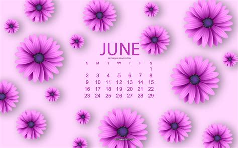 June 2019 Calendar Wallpapers - Wallpaper Cave