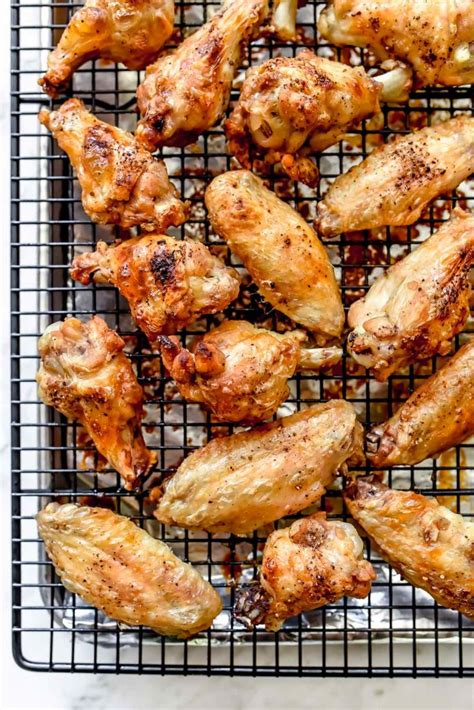Oven Baked Chicken Wings (+ 4 Wing Sauce Recipes!) | foodiecrush.com