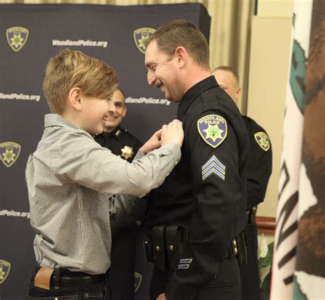 Woodland Police Department hosts promotion ceremony – Daily Democrat