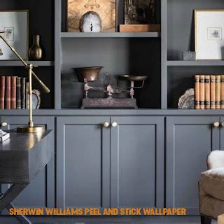 Sherwin Williams Peel And Stick Wallpaper - Painters Legend