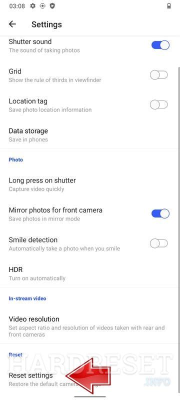 How to reset NOKIA C21 Plus camera? - HardReset.info