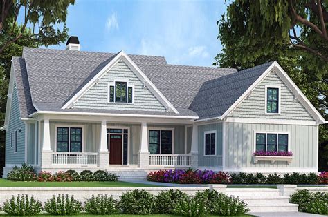 Bungalow Style House Plan - 4 Beds 3 Baths 2336 Sq/Ft Plan #927-418 - Houseplans.com