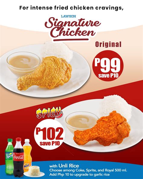 It's not just fried chicken-- it's... - Lawson Philippines