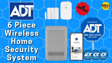 Today We Review the ADT 6 Piece Wireless Home Security System! - YouTube