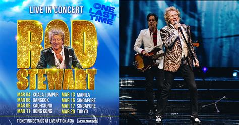 Rod Stewart to perform in S'pore on Mar. 16 & 17 - Mothership.SG - News ...