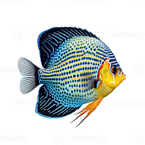 Tropical fish isolated on transparent background, created with generative AI 27354530 PNG