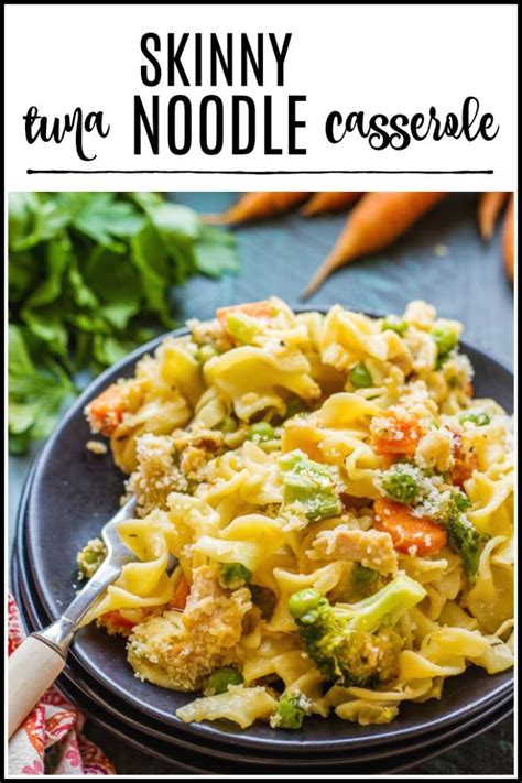 Healthy Tuna Noodle Casserole | Recipe | Healthy tuna, Tuna noodle casserole, Tuna noodle ...