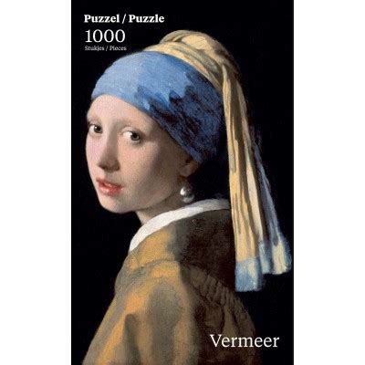 Puzzle Vermeer Johannes: Girl with the Pearl PuzzelMan-762 1000 pieces Jigsaw Puzzles - Art ...