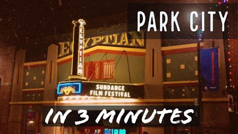 Sundance Film Festival 2018 in 3 Minutes - Park City, Utah - YouTube