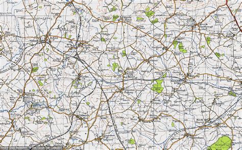 Old Maps of Canons Ashby, Northamptonshire - Francis Frith