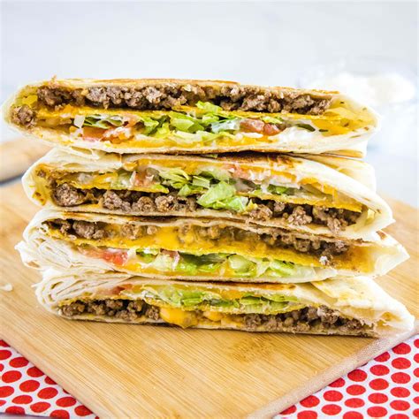 Crunchwrap Supreme - Dinners, Dishes, and Desserts