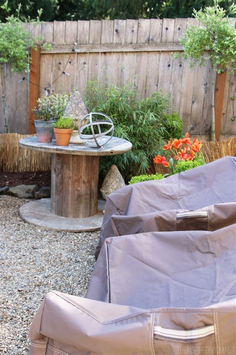 Backyard Improvements {& new patio furniture covers!) - The Inspired Room