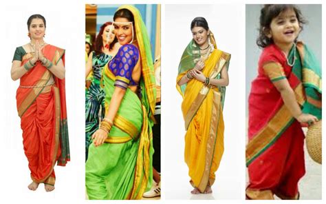 5 Marathi Saree Drape Styles ~ Fashions Clicks