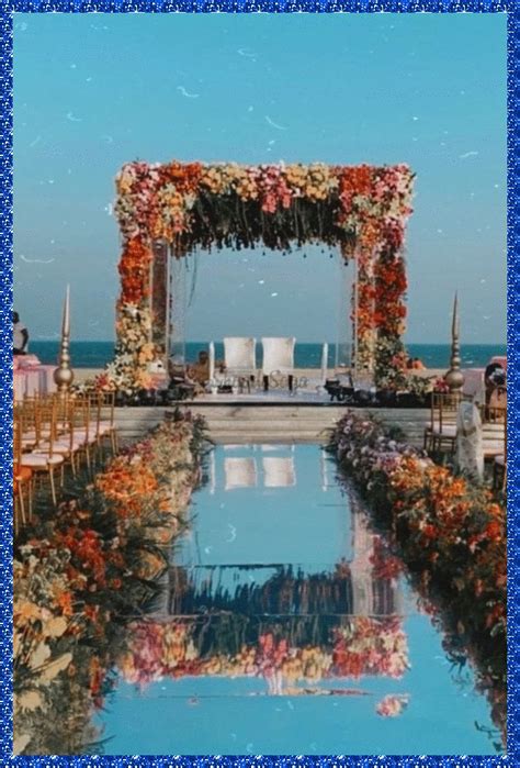 94 Mirror Aisle Decor Ideas For Beach Weddings | Wedding Theme Ideas Unique 2022 | Beach wedding ...