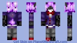 Withered Bonnie Human Minecraft Skin