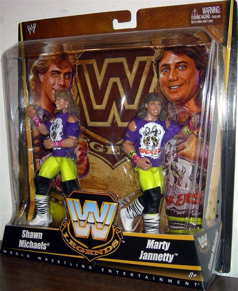 The Rockers Action Figures WWE Legends Mattel