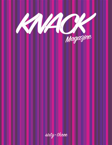 Issues — KNACK Magazine