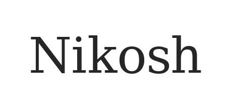 Nikosh - Font Family (Typeface) Free Download TTF, OTF - Fontmirror.com