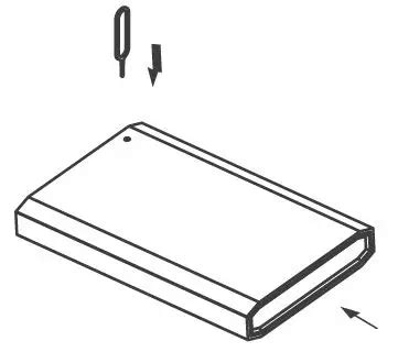 ICY BOX IB-G226L-C31 RGB illuminated enclosure for 2.5″ SATA SSD User Manual