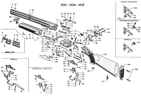 Winchester Model 1200 Parts Diagram