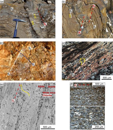 Pictures of the Pulo do Lobo rocks illustrating deformation at the ...