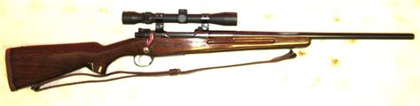 Lot - Custom Siamese Mauser Bolt Action Rifle, 45-70 Cal. With Tasco 3-9 x 32 Scope, EC