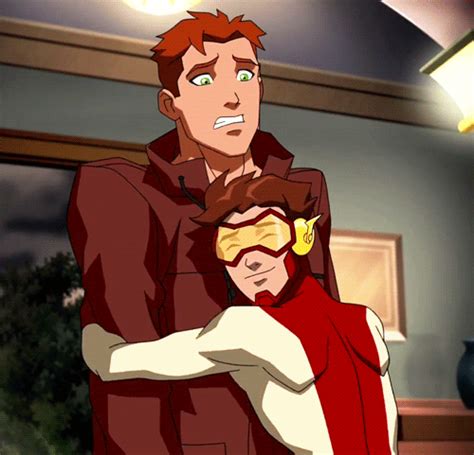 I think Bart knew that Wally wasn't going to make it, that's why he hugged him so affectionately ...