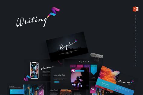 Writing - Powerpoint Template | Presentation Templates ~ Creative Market